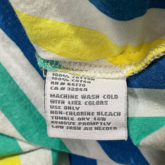 Cooperative by Urban Outfitters Striped Sundress - Yellow/Blue/Green - Small - Picture 9 of 11